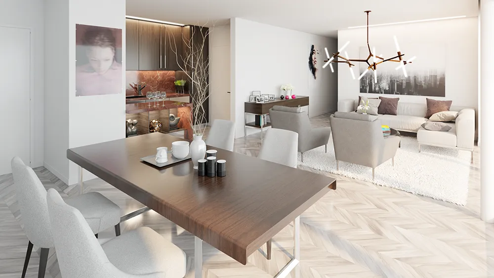 Apartment with 3 bedrooms and large terrace (03.2)0