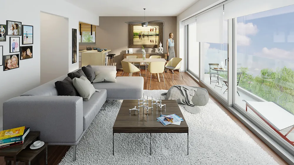 Contemporary two bedroom apartment - 02.020