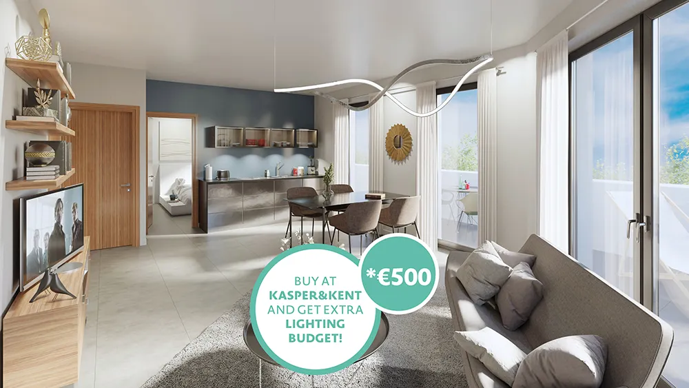 Centraal gelegen nieuwbouwappartement (5.01) 0