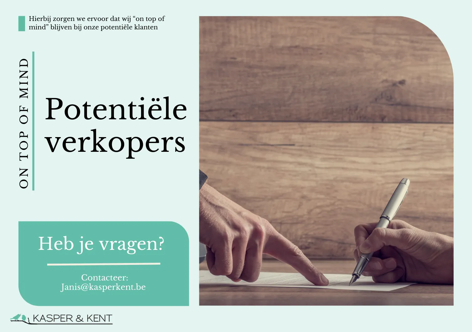 Inschrijven van potentiële Verkopers die nog eerst een nieuwe woning moeten zoeken! (NL)0