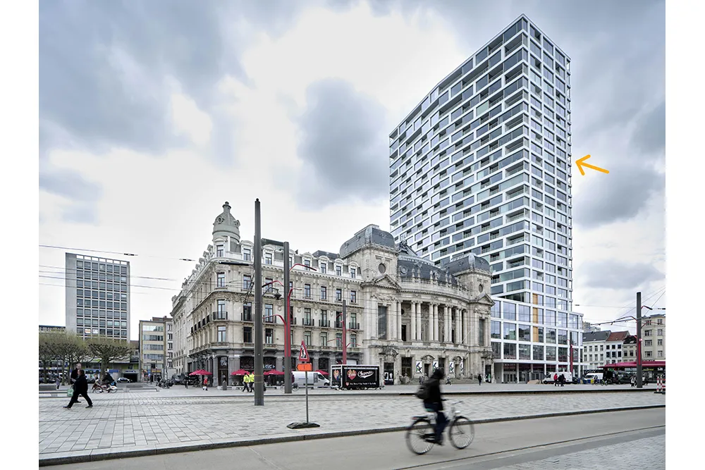 Luxueus appartement in Antwerp Tower