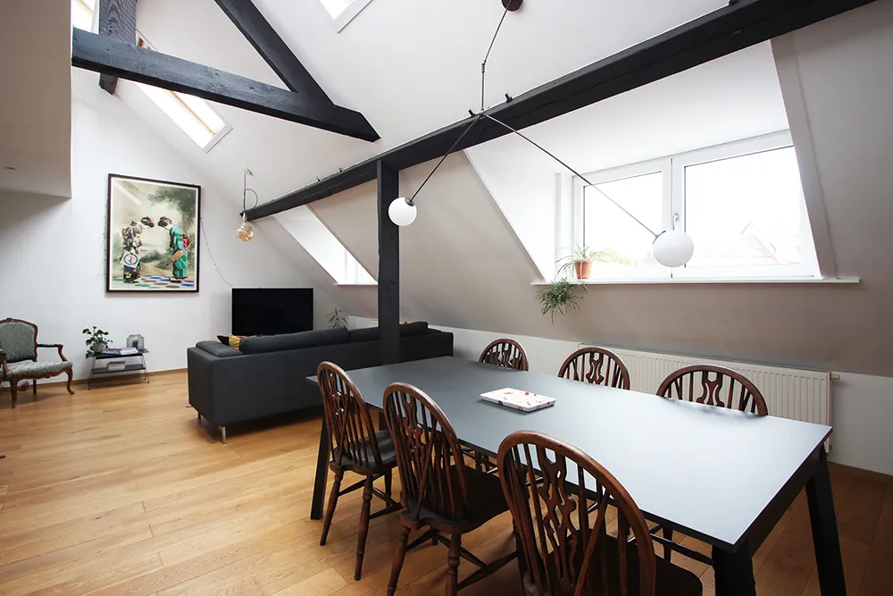 Penthouse avec grande terrasse sur le toit0