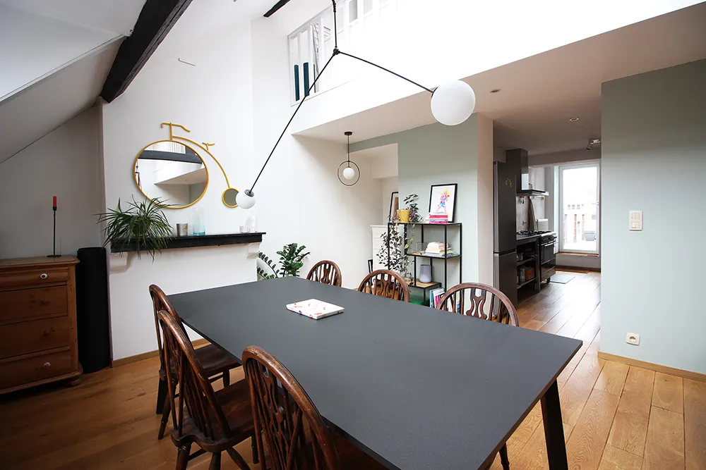 Penthouse avec grande terrasse sur le toit