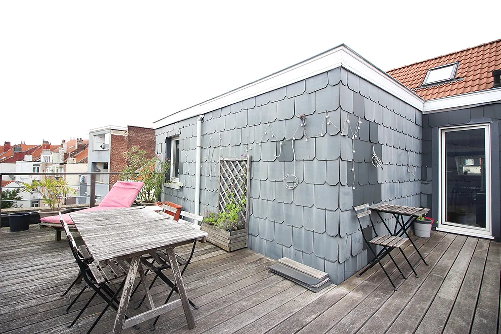 Penthouse avec grande terrasse sur le toit