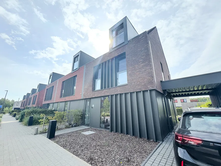 Maison récente à faible consommation énergétique