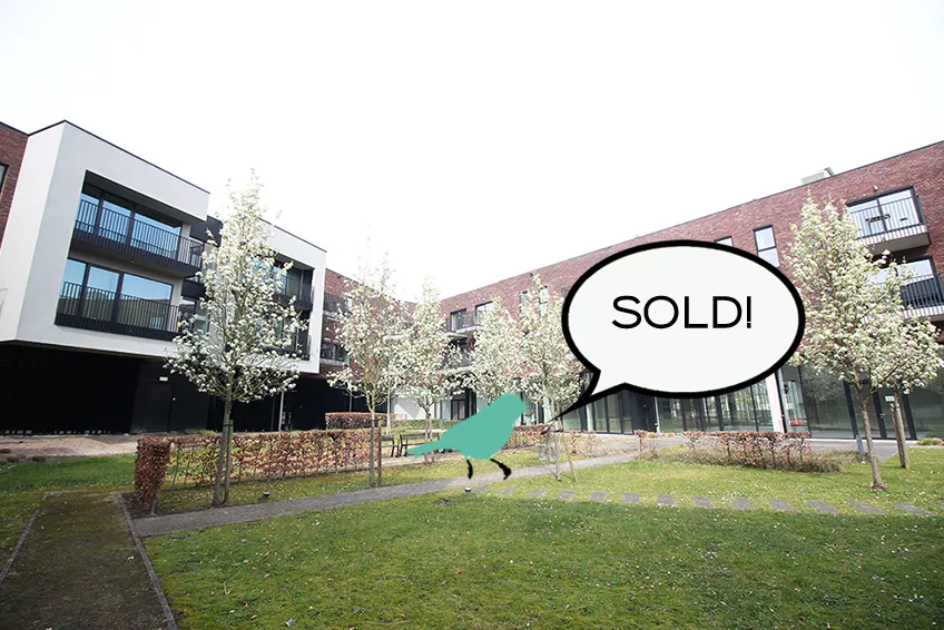 Appartement met terras in een recent gebouw0