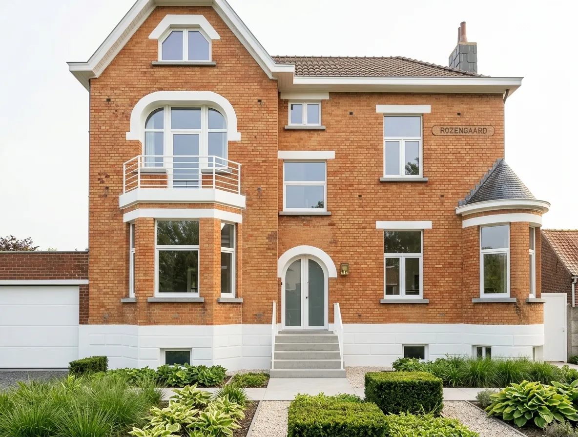 Mooie karaktervolle herenwoning aangeboden te Idegem0