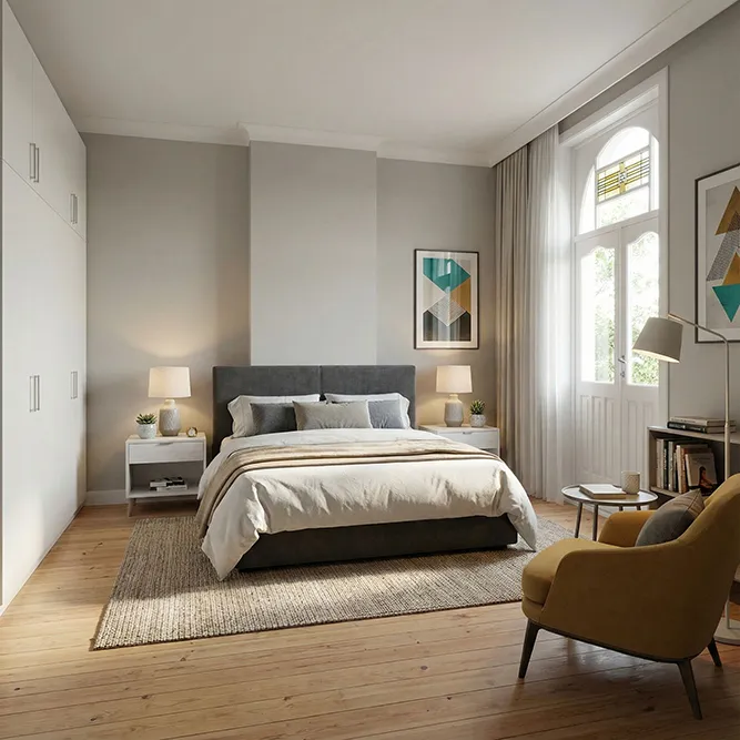 Mooie karaktervolle herenwoning aangeboden te Idegem