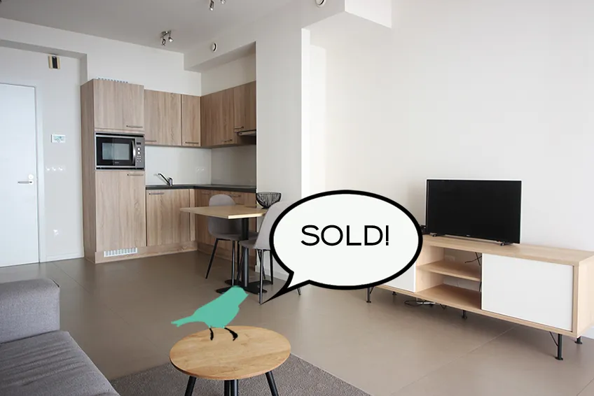 Appartement met terras in een recent gebouw (1.21)0