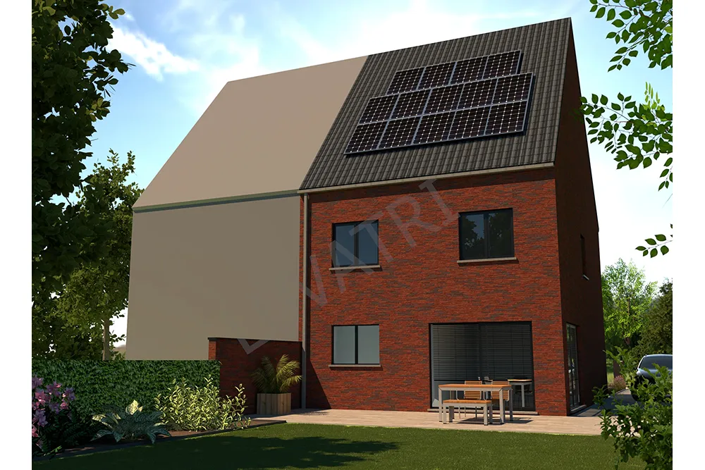 Maison mitoyenne à construire