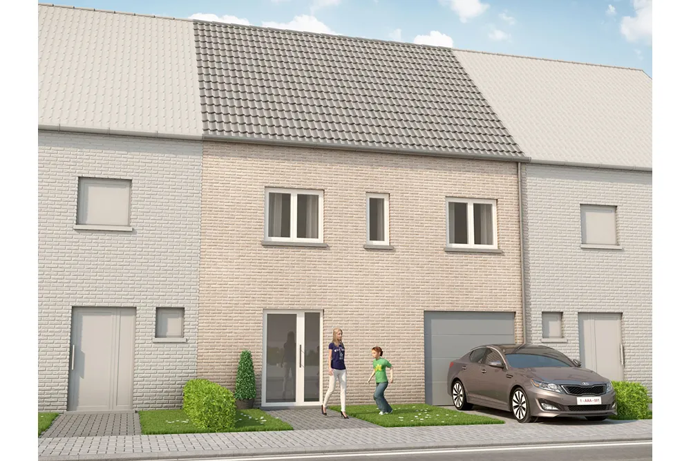 Maison mitoyenne à construire1