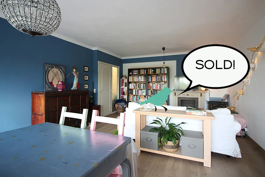 Move-in ready 1-bedroom apartment with bright living area and leafy view0
