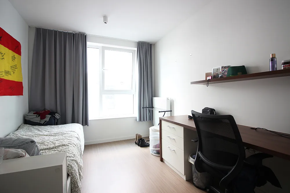 Recente en volledig ingerichte studentenkamer (A3.02)