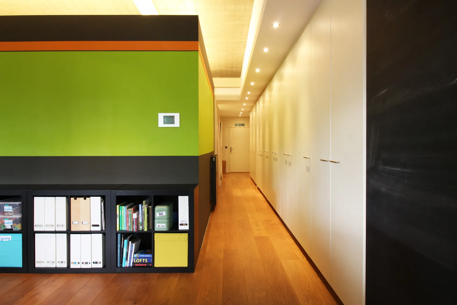 Luxueze loft met zicht op groen binnengebied