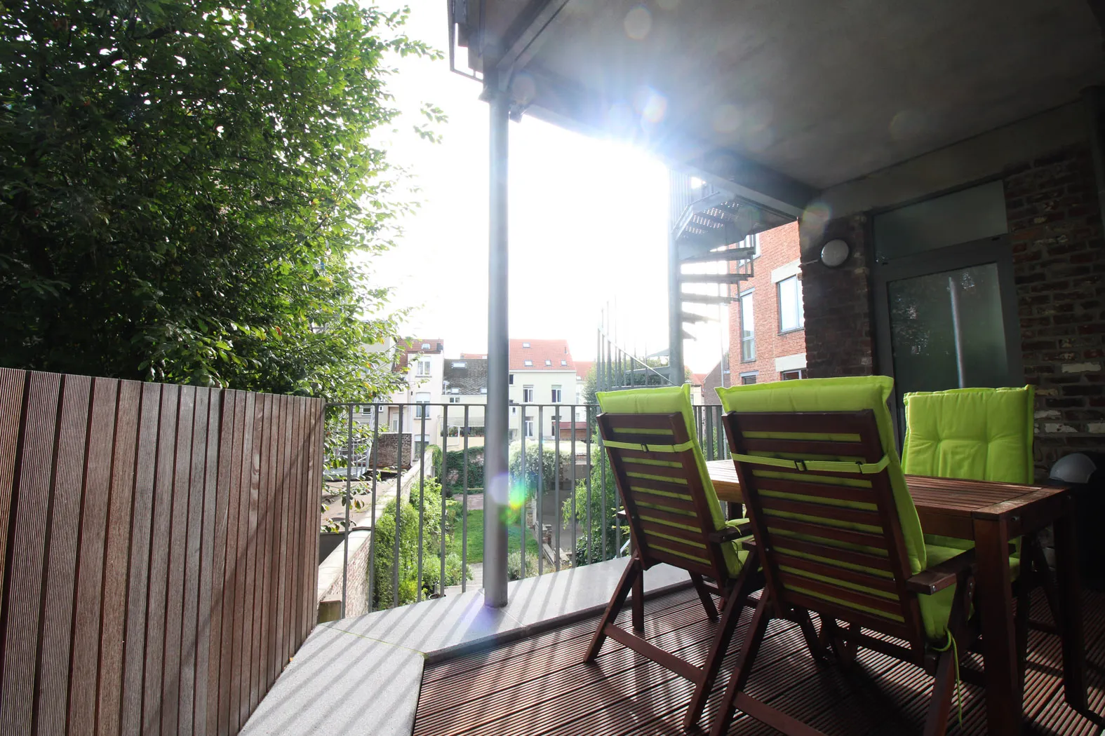 Luxueze loft met zicht op groen binnengebied1