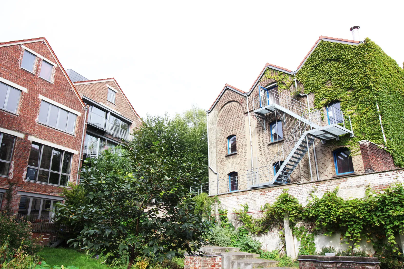Luxueze loft met zicht op groen binnengebied0