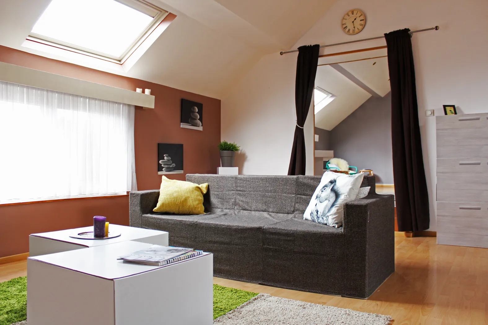 Ruim en licht dakappartement