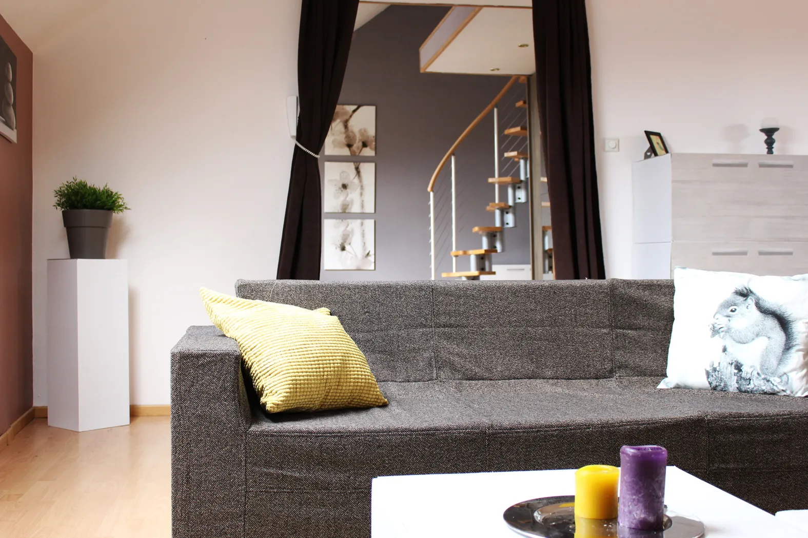 Ruim en licht dakappartement0