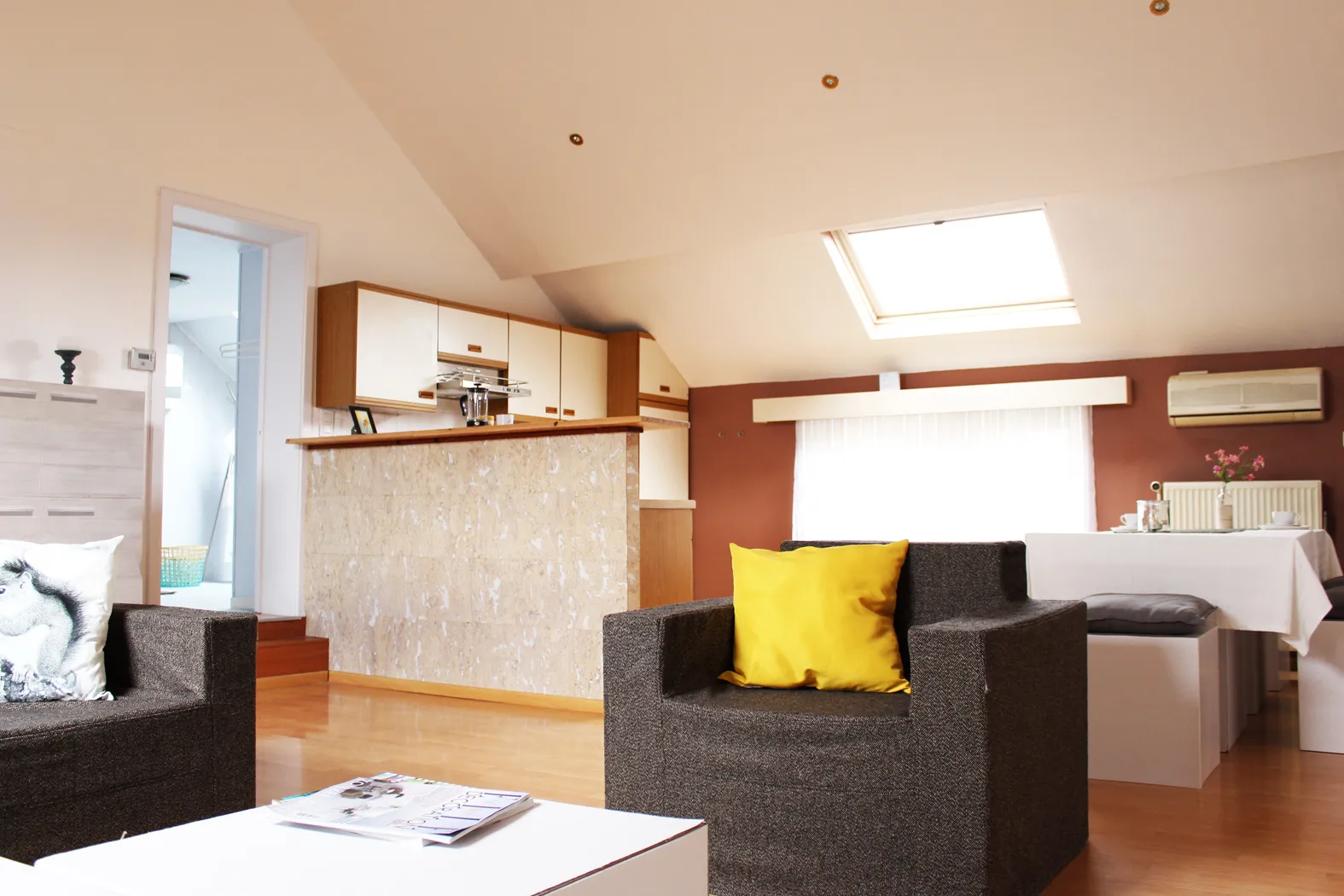 Ruim en licht dakappartement2