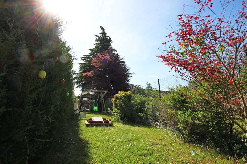 Renovated house with sunny garden