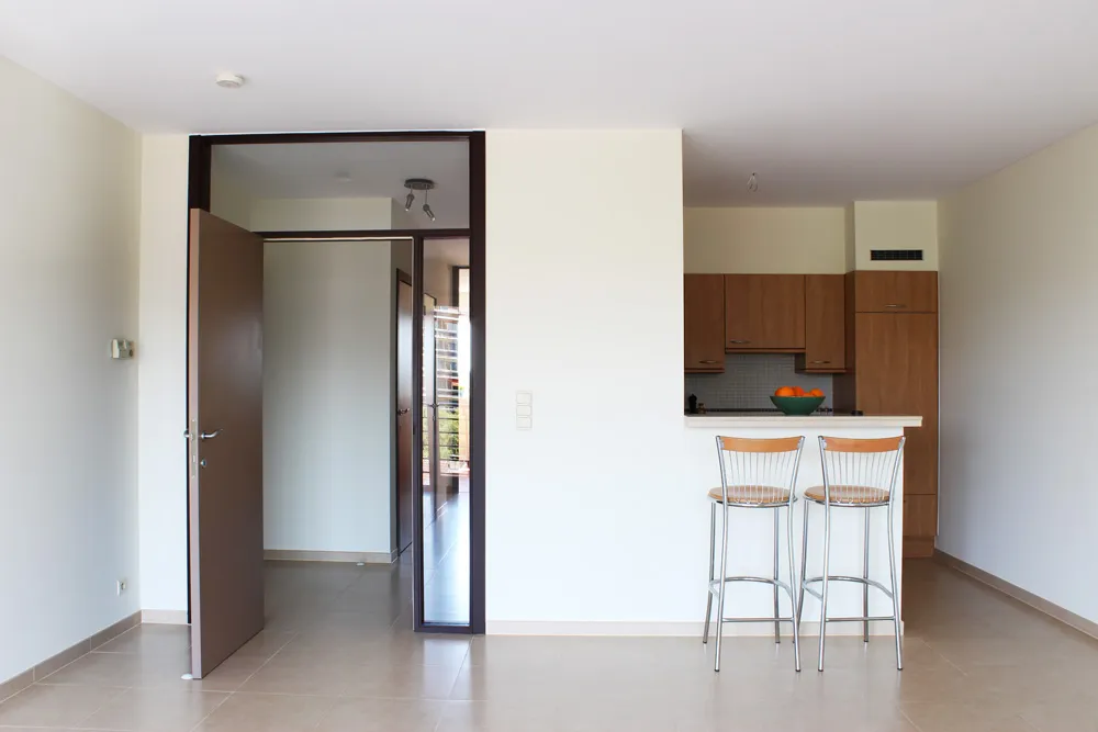 Apartment with two terraces 