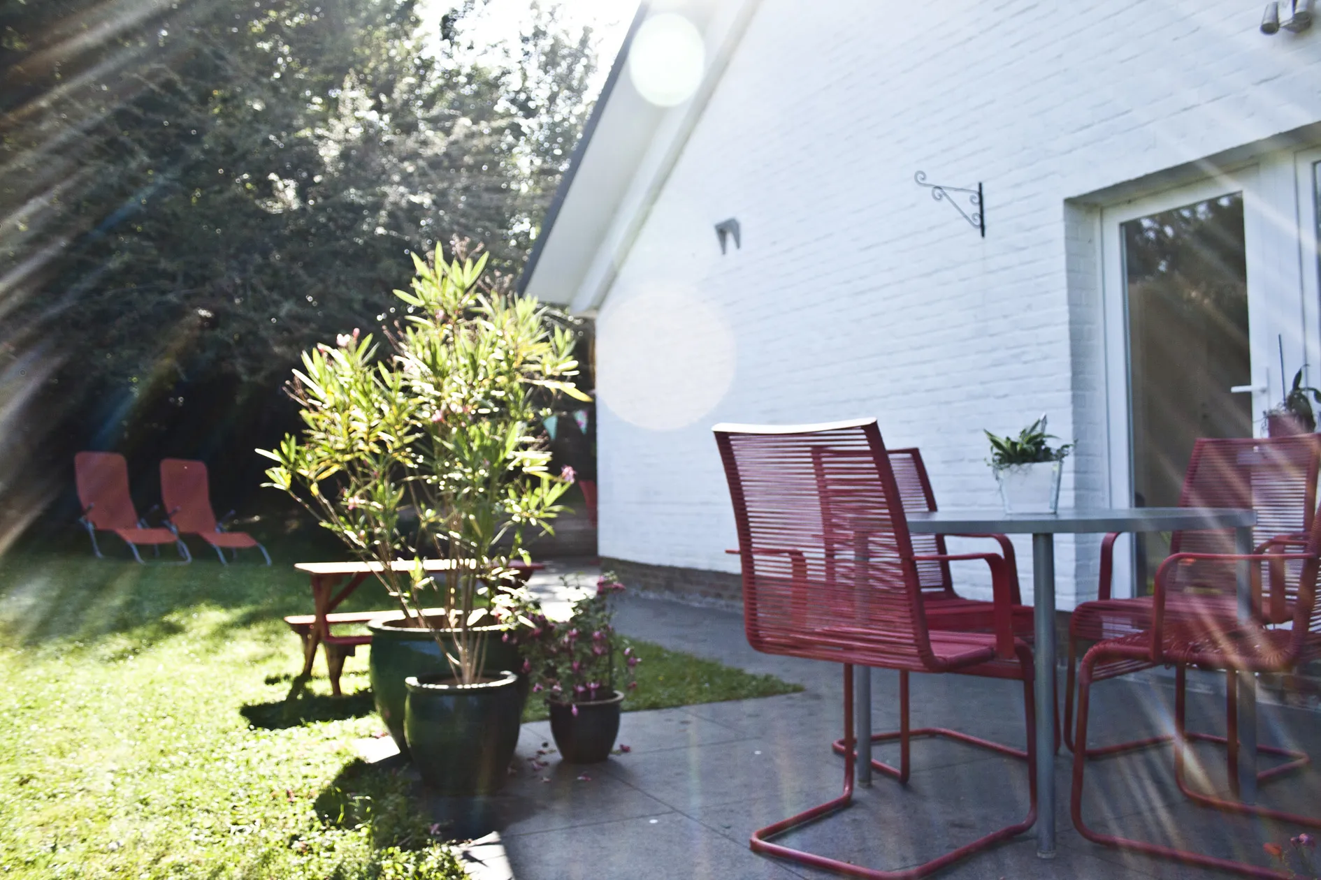 Moderne split-level villa